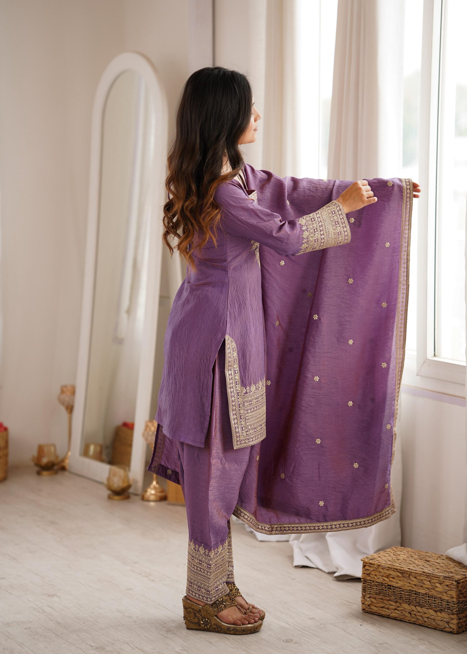 KB 303 Onion Vichitra Silk Salwar Suit with Embroidery Work. Wedding, Party, Festive, Events, Grab it for ₹2049. Delivery 4-6 Working Days. Shop now. | Jump Suits, Salwar suit, Casual Suits, Creative suits, Designer Suits, Palazzo Suits, Party Wear Suits, Patiala Suits, Straight Suits