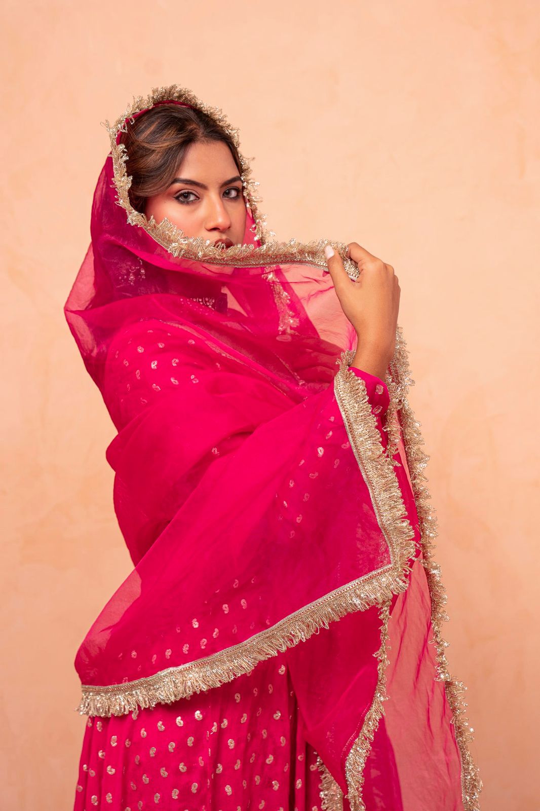 ZSR 3173 Pink Chanderi Jacquard Butti Salwar Suit with Mirror Work & Lace Work. Festive Deal ₹2049. Delivery 4-6 Working Days. Shop now. | Jump Suits, Salwar suit, Casual Suits, Creative suits, Designer Suits, Palazzo Suits, Party Wear Suits, Patiala Suits, Straight Suits