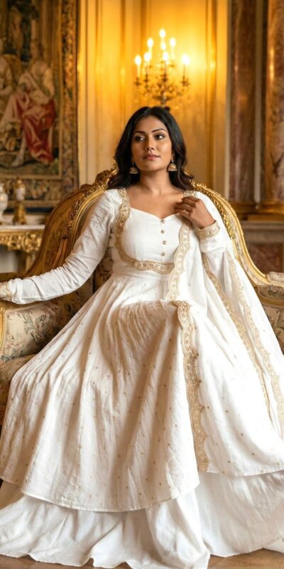 White Vichitra Silk Zari Embroidery Work Salwar Suit | Jump Suits, Salwar suit, Casual Suits, Creative suits, Designer Suits, Palazzo Suits, Party Wear Suits, Patiala Suits, Straight Suits