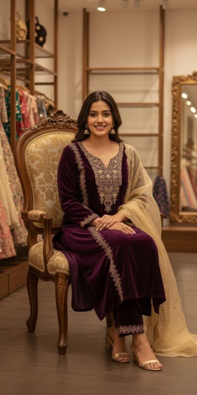 Wine 9000 Velvet Cut Work Embroidery Salwar Suit | Jump Suits, Salwar suit, Casual Suits, Creative suits, Designer Suits, Palazzo Suits, Party Wear Suits, Patiala Suits, Straight Suits