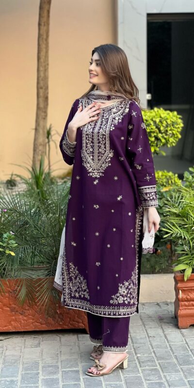 Wine Faux Georgette Sequence Work Salwar Suit | Jump Suits, Salwar suit, Casual Suits, Creative suits, Designer Suits, Palazzo Suits, Party Wear Suits, Patiala Suits, Straight Suits