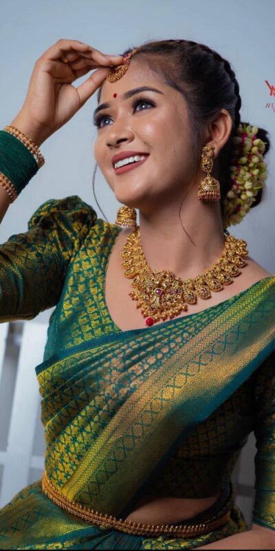 KPR 153 Green Color Soft Lichi Silk Saree with Jacquard Work. Best Price ₹1349. Delivery 4-6 Working Days. Online Shop now. | Sarees, Bollywood Sarees, Creative Sarees, Designer Sarees, Embroidered Sarees, Ethnic Saree, Modern Digital sarees, Party Wear Sarees