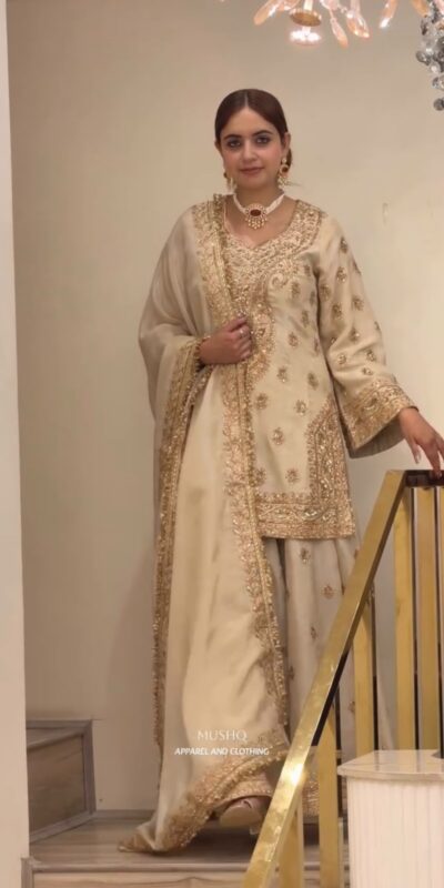 AD 236 Cream Color Chinon Silk Salwar Suit with Embroidery Work. Online Get it for ₹2149. Delivery 4-6 Working Days. Shop now. | Jump Suits, Salwar suit, Casual Suits, Creative suits, Designer Suits, Palazzo Suits, Party Wear Suits, Patiala Suits, Straight Suits