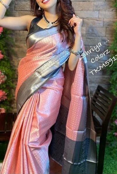 KPR 051 Pink Soft Lichi Silk Saree with Lace Work & Lace Border. Introductory Price ₹1449. Delivery 4-6 Working Days. Shop now. | Sarees, Bollywood Sarees, Creative Sarees, Designer Sarees, Embroidered Sarees, Ethnic Saree, Modern Digital sarees, Party Wear Sarees