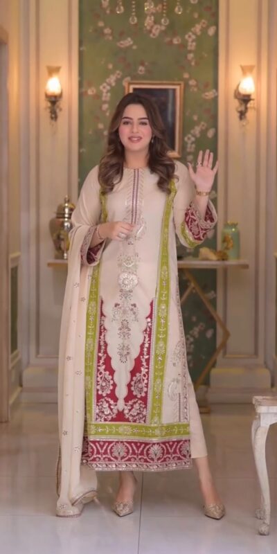 AD 238 Cream Roman Silk Salwar Suit Perfect for Wedding, Party, Lohri, Onam, Reception – . Grab it for ₹2399. Delivery 4-6 Working Days. Shop now. | Jump Suits, Salwar suit, Casual Suits, Creative suits, Designer Suits, Palazzo Suits, Party Wear Suits, Patiala Suits, Straight Suits