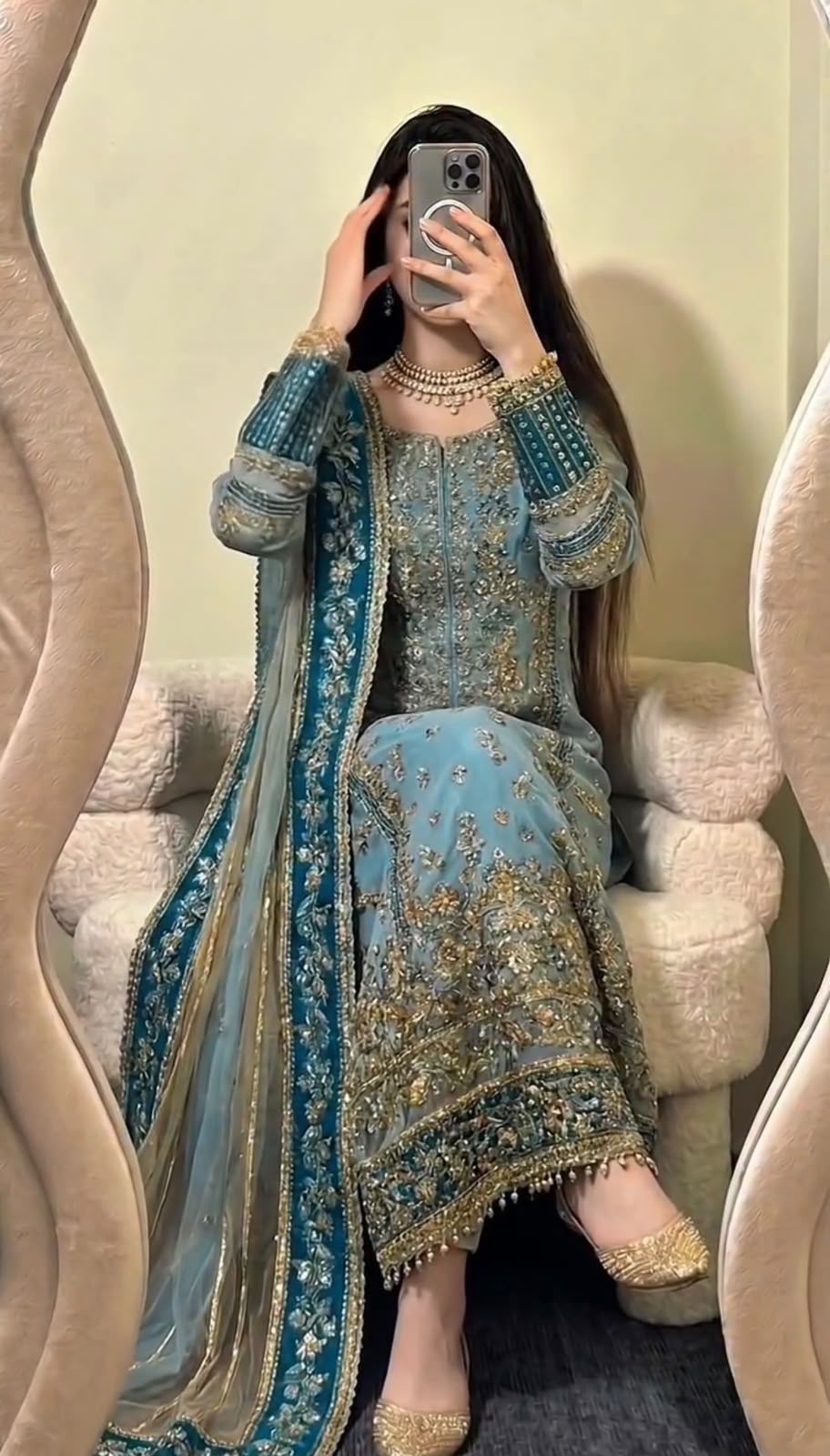 ZSR 3175 Blue Fox Georgette Salwar Suit with Embroidery Work & Sequins Work. Grab it for ₹2399. Delivery 4-6 Working Days. Shop now. | Jump Suits, Salwar suit, Casual Suits, Creative suits, Designer Suits, Palazzo Suits, Party Wear Suits, Patiala Suits, Straight Suits