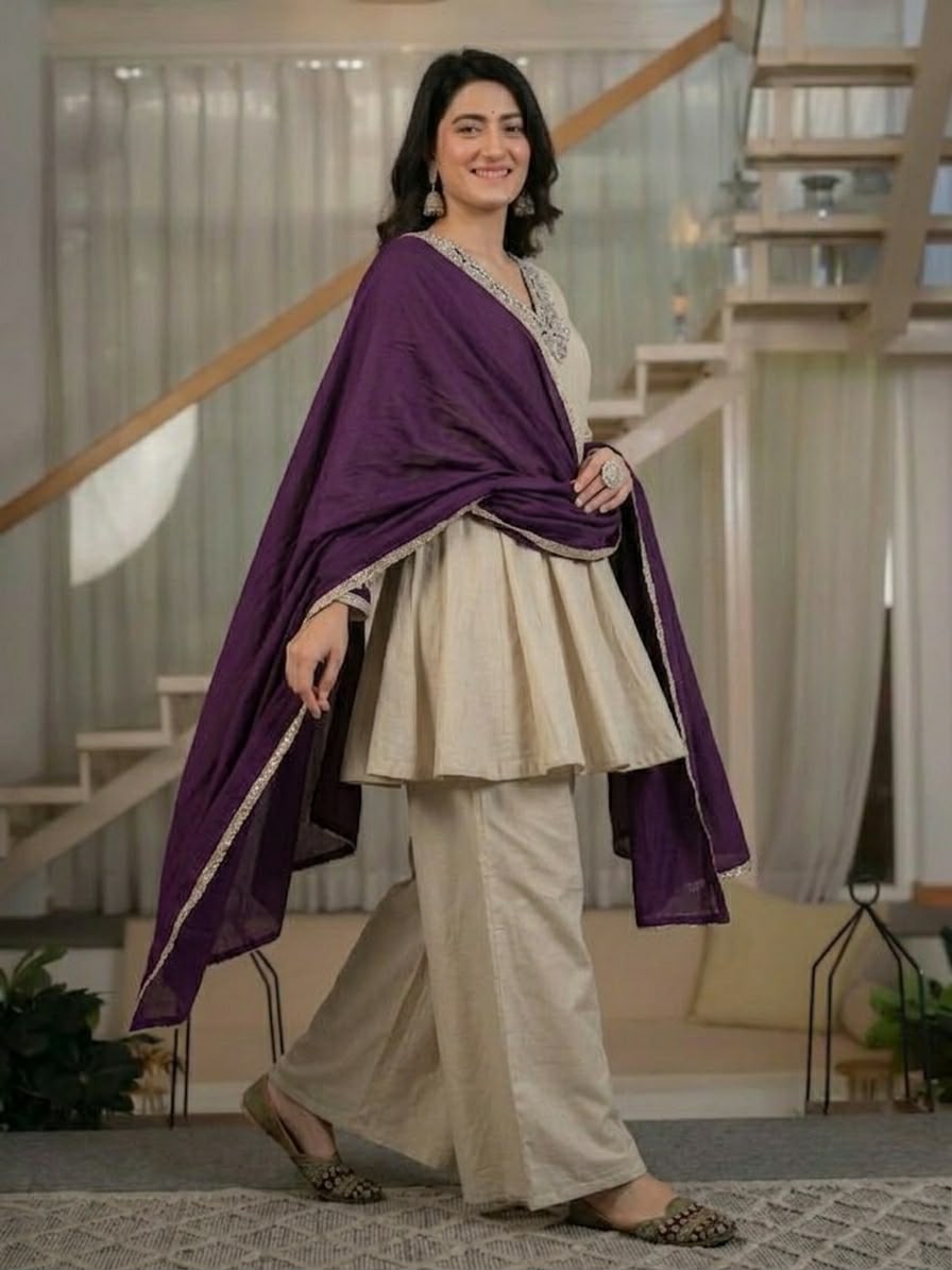 NF 1290 Cream Roman Silk Salwar Suit with Embroidery Work & Sequins Work. Now at just ₹2049. Delivery 4-6 Working Days. Shop now. | Jump Suits, Salwar suit, Casual Suits, Creative suits, Designer Suits, Palazzo Suits, Party Wear Suits, Patiala Suits, Straight Suits