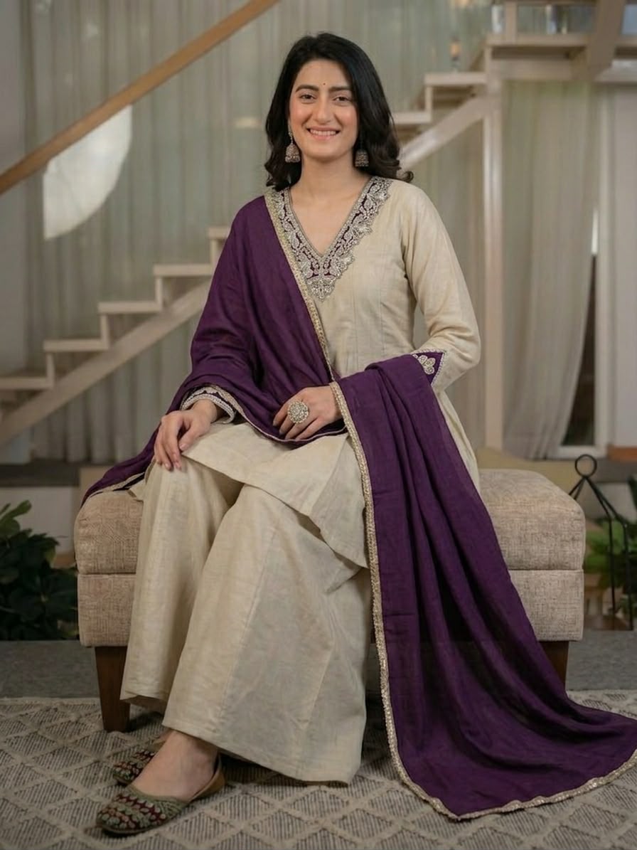 NF 1290 Cream Roman Silk Salwar Suit with Embroidery Work & Sequins Work. Now at just ₹2049. Delivery 4-6 Working Days. Shop now. | Jump Suits, Salwar suit, Casual Suits, Creative suits, Designer Suits, Palazzo Suits, Party Wear Suits, Patiala Suits, Straight Suits