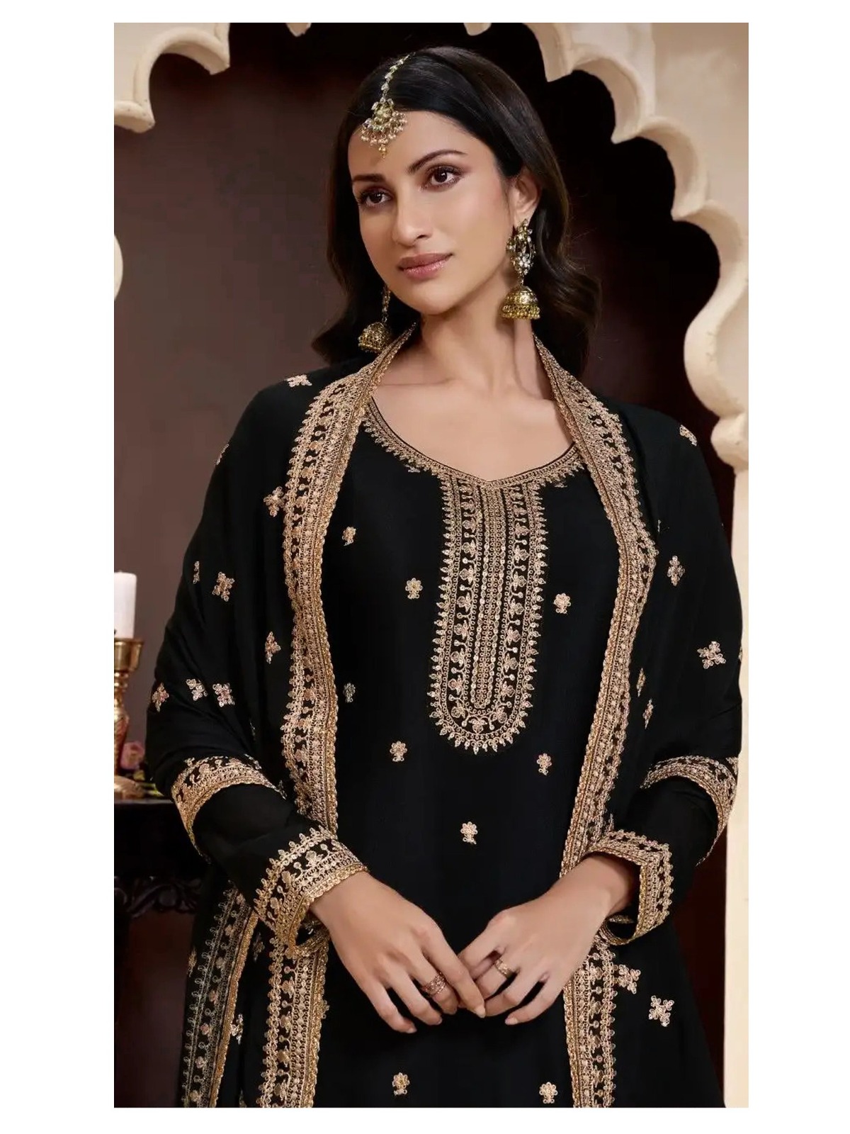 FC 71151 Black Chinon Salwar Suit Perfect for Wedding, Party, Lohri, Eid, Holi – . Affordable Price ₹2549. Delivery 4-6 Working Days. Shop now. | Jump Suits, Salwar suit, Casual Suits, Creative suits, Designer Suits, Palazzo Suits, Party Wear Suits, Patiala Suits, Straight Suits