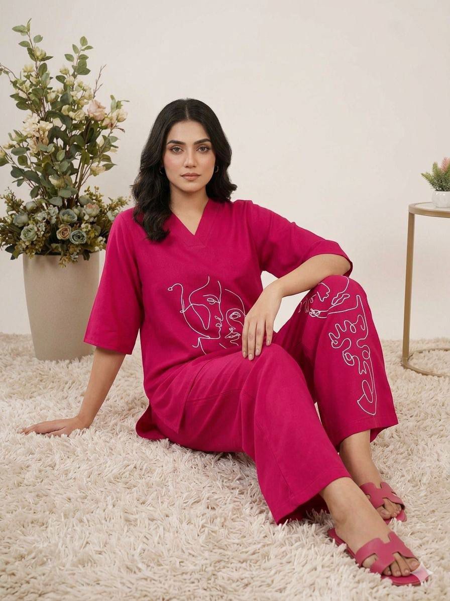 LG 2092 Rani Pink Roman Silk. Sequins Work & Embroidery Work Salwar Suit Festive Deal ₹1699. Delivery 4-6 Working Days. Shop now. | Jump Suits, Salwar suit, Casual Suits, Creative suits, Designer Suits, Palazzo Suits, Party Wear Suits, Patiala Suits, Straight Suits