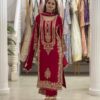 SR 1716 Red Colour Faux Georgette Salwar Suit with Lace Work. Introductory Price ₹2449. Delivery 4-6 Working Days. Shop now. | Jump Suits, Salwar suit, Casual Suits, Creative suits, Designer Suits, Palazzo Suits, Party Wear Suits, Patiala Suits, Straight Suits