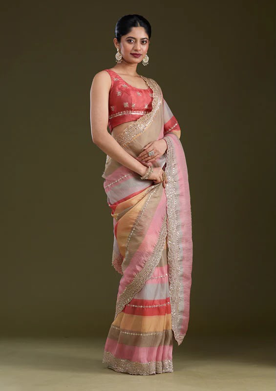 NC 5564 Multi Color Goldy Silk Saree with Zari Work & Embroidery Work. Best Price ₹2149. Delivery 4-6 Working Days. Shop now. | Sarees, Bollywood Sarees, Creative Sarees, Designer Sarees, Embroidered Sarees, Ethnic Saree, Modern Digital sarees, Party Wear Sarees
