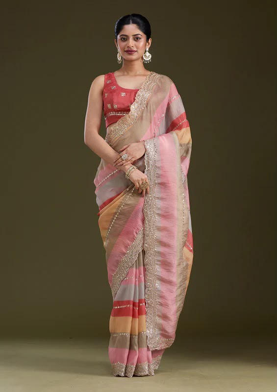 NC 5564 Multi Color Goldy Silk Saree with Zari Work & Embroidery Work. Best Price ₹2149. Delivery 4-6 Working Days. Shop now. | Sarees, Bollywood Sarees, Creative Sarees, Designer Sarees, Embroidered Sarees, Ethnic Saree, Modern Digital sarees, Party Wear Sarees
