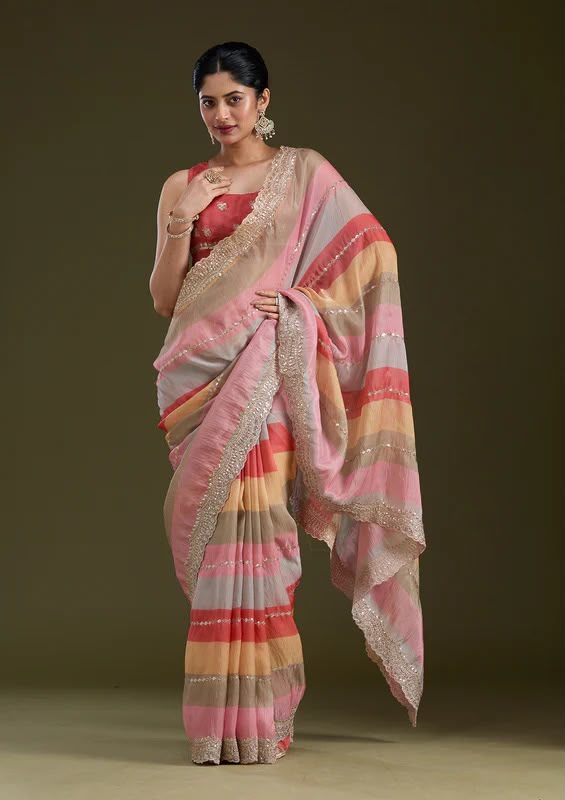 NC 5564 Multi Color Goldy Silk Saree with Zari Work & Embroidery Work. Best Price ₹2149. Delivery 4-6 Working Days. Shop now. | Sarees, Bollywood Sarees, Creative Sarees, Designer Sarees, Embroidered Sarees, Ethnic Saree, Modern Digital sarees, Party Wear Sarees