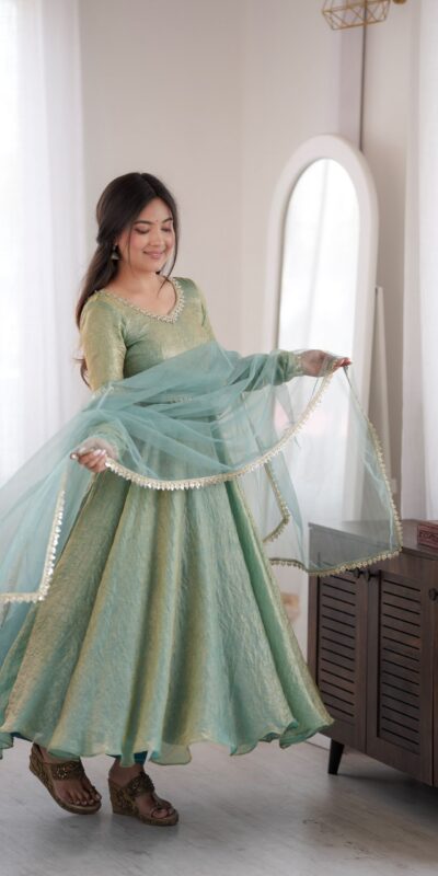 SRK 5355 Rama Doremon Crush Gown with Lace Work & Mirror Work. Exclusive Offer ₹2099. Delivery 4-6 Working Days. Shop now. | Gowns, Bollywood Gowns, Creative Gowns, Designer Gowns, Embroidered Gowns, Party Wear Gowns