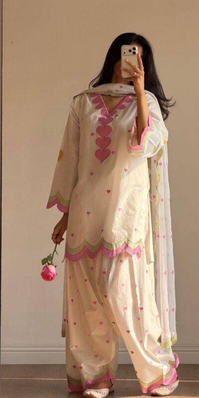 BE 490 White Mul Chanderi Salwar Suit with Embroidery Work & Sequins Work. Festive Deal ₹2399. Delivery 4-6 Working Days. Shop nowp | Jump Suits, Salwar suit, Casual Suits, Creative suits, Designer Suits, Palazzo Suits, Party Wear Suits, Patiala Suits, Straight Suits