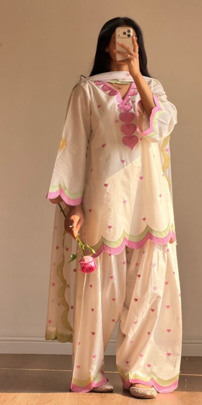 BE 490 White Mul Chanderi Salwar Suit with Embroidery Work & Sequins Work. Festive Deal ₹2399. Delivery 4-6 Working Days. Shop nowp | Jump Suits, Salwar suit, Casual Suits, Creative suits, Designer Suits, Palazzo Suits, Party Wear Suits, Patiala Suits, Straight Suits