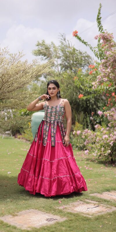 KA 5075 Pink Kora Cotton Lehenga Choli erfect for Wedding, Party, Haldi, Traditional Day, Makar Sankranti – . Special Price ₹2899. Delivery 4-6 Working | Lehenga, Bollywood Lehenga, Creative Lehenga, Designer Lehenga, Embroidered Lehenga, Party Wear Lehenga