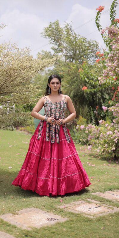 KA 5075 Pink Kora Cotton Lehenga Choli erfect for Wedding, Party, Haldi, Traditional Day, Makar Sankranti – . Special Price ₹2899. Delivery 4-6 Working | Lehenga, Bollywood Lehenga, Creative Lehenga, Designer Lehenga, Embroidered Lehenga, Party Wear Lehenga