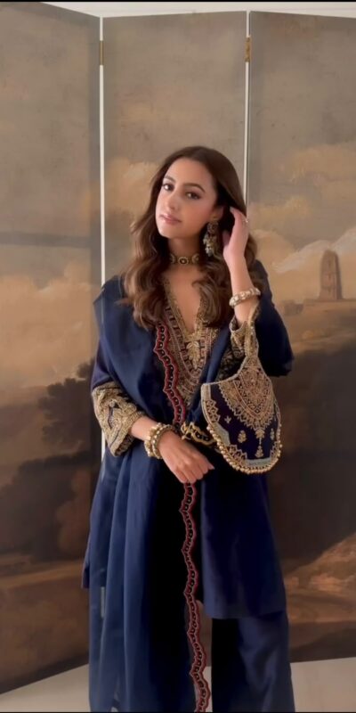 SR 1722 Navy Blue Roman Silk Salwar Suit with Sequins Work & Embroidery Work. Available at ₹2349 only. Delivery 4-6 Working Days. Shop now. | Jump Suits, Salwar suit, Casual Suits, Creative suits, Designer Suits, Palazzo Suits, Party Wear Suits, Patiala Suits, Straight Suits