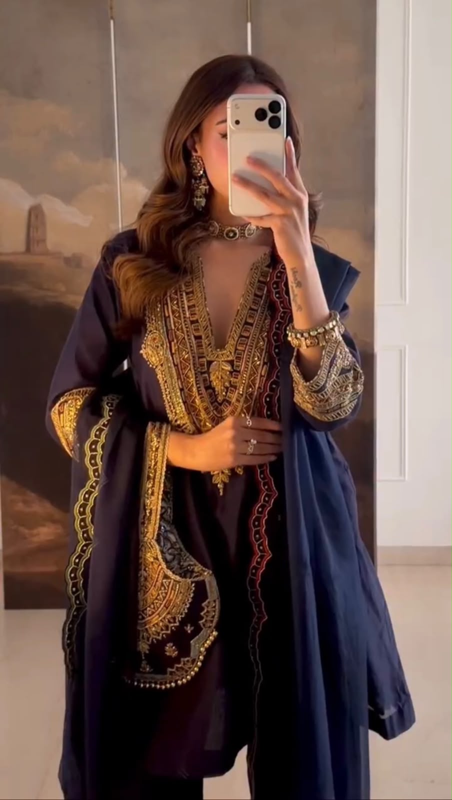 SR 1722 Navy Blue Roman Silk Salwar Suit with Sequins Work & Embroidery Work. Available at ₹2349 only. Delivery 4-6 Working Days. Shop now. | Jump Suits, Salwar suit, Casual Suits, Creative suits, Designer Suits, Palazzo Suits, Party Wear Suits, Patiala Suits, Straight Suits