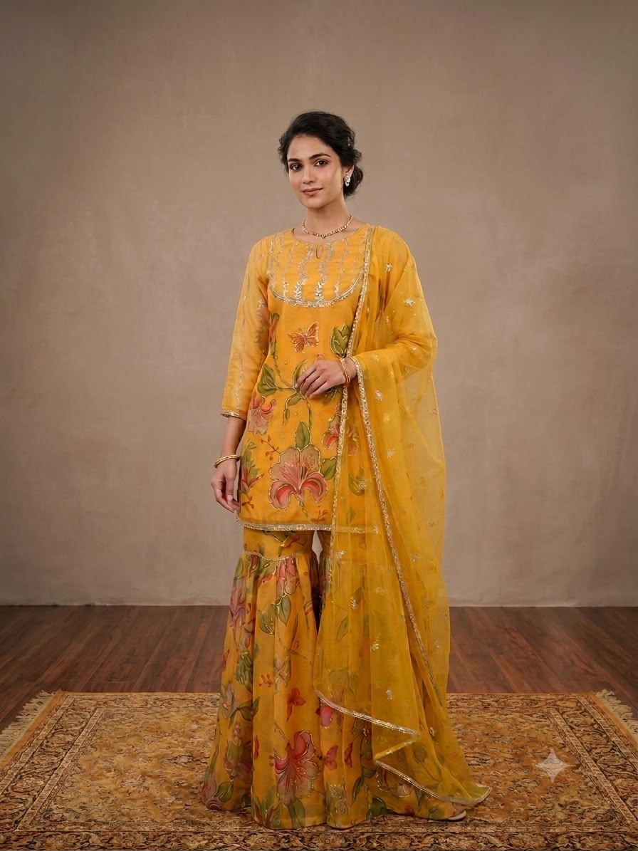 LG 2129 Yellow Soft Organza Salwar Suit with Embroidery Work & Cut Work. Available at ₹2499 only. Delivery 4-6 Working Days. Shop now. | Jump Suits, Salwar suit, Casual Suits, Creative suits, Designer Suits, Palazzo Suits, Party Wear Suits, Patiala Suits, Straight Suits