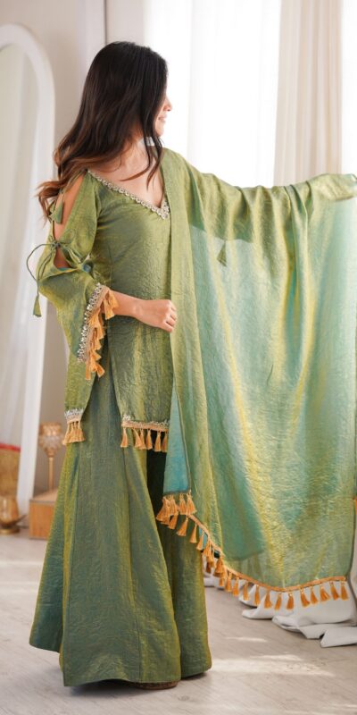 SRK 5357 Green Doremon Crush Salwar Suit Perfect for Wedding, Party, Traditional Day, Baisakhi, Karwa Chauth – . Exclusive Offer ₹2099. Delive | Jump Suits, Salwar suit, Casual Suits, Creative suits, Designer Suits, Palazzo Suits, Party Wear Suits, Patiala Suits, Straight Suits