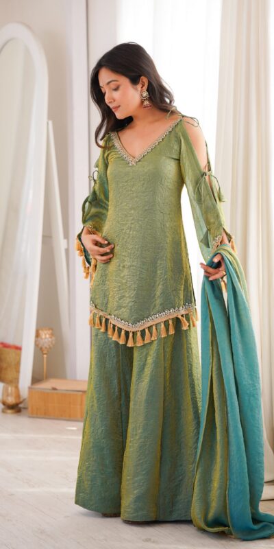 SRK 5357 Green Doremon Crush Salwar Suit Perfect for Wedding, Party, Traditional Day, Baisakhi, Karwa Chauth – . Exclusive Offer ₹2099. Delive | Jump Suits, Salwar suit, Casual Suits, Creative suits, Designer Suits, Palazzo Suits, Party Wear Suits, Patiala Suits, Straight Suits