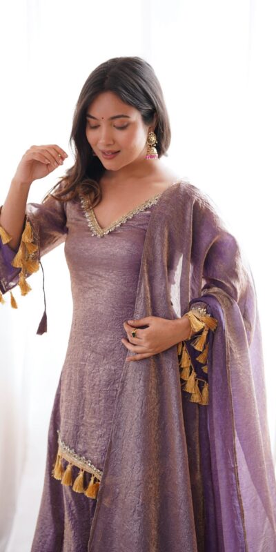 SRK 5357 Lavender Doremon Crush Salwar Suit Perfect for Wedding, Party, Traditional Day, Baisakhi, Karwa Chauth – . Exclusive Offer ₹2099. Delive | Jump Suits, Salwar suit, Casual Suits, Creative suits, Designer Suits, Palazzo Suits, Party Wear Suits, Patiala Suits, Straight Suits