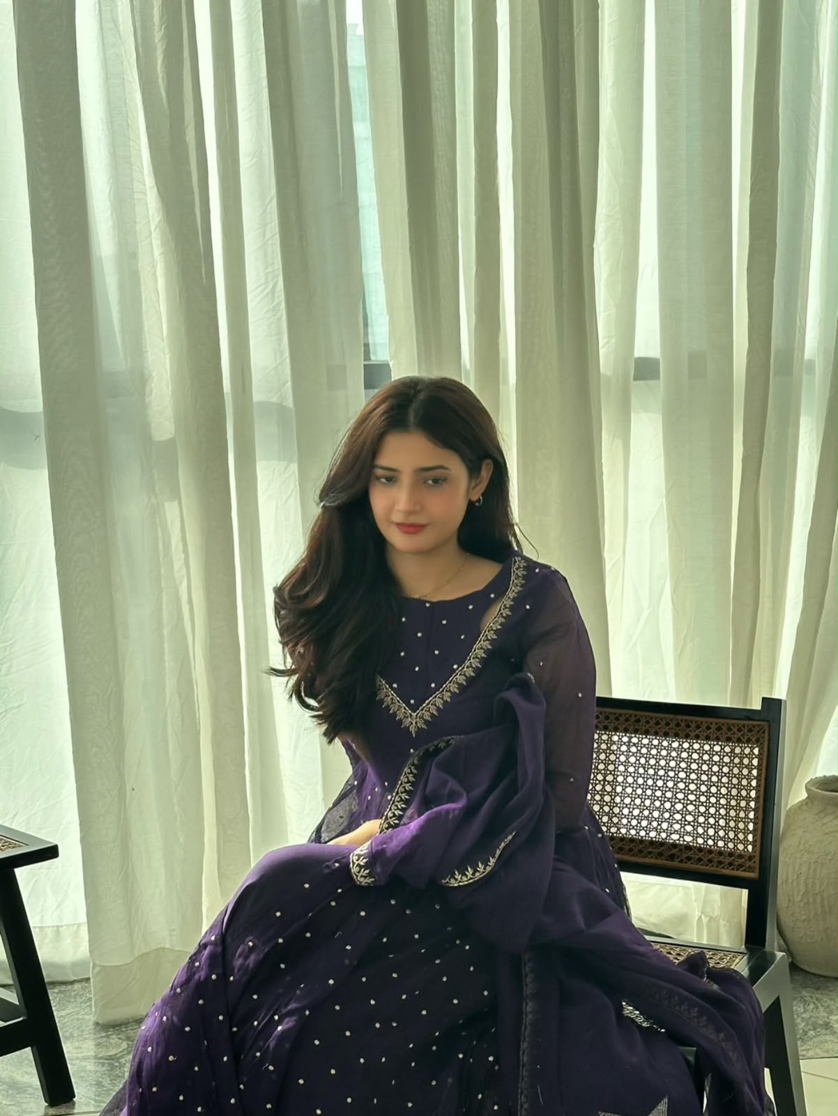 SR 1721 Purple l Faux Georgette Salwar Suit with Mirror Work & Embroidery Work. Get it for ₹2399. Delivery 4-6 Working Days. Shop now. | Jump Suits, Salwar suit, Casual Suits, Creative suits, Designer Suits, Palazzo Suits, Party Wear Suits, Patiala Suits, Straight Suits