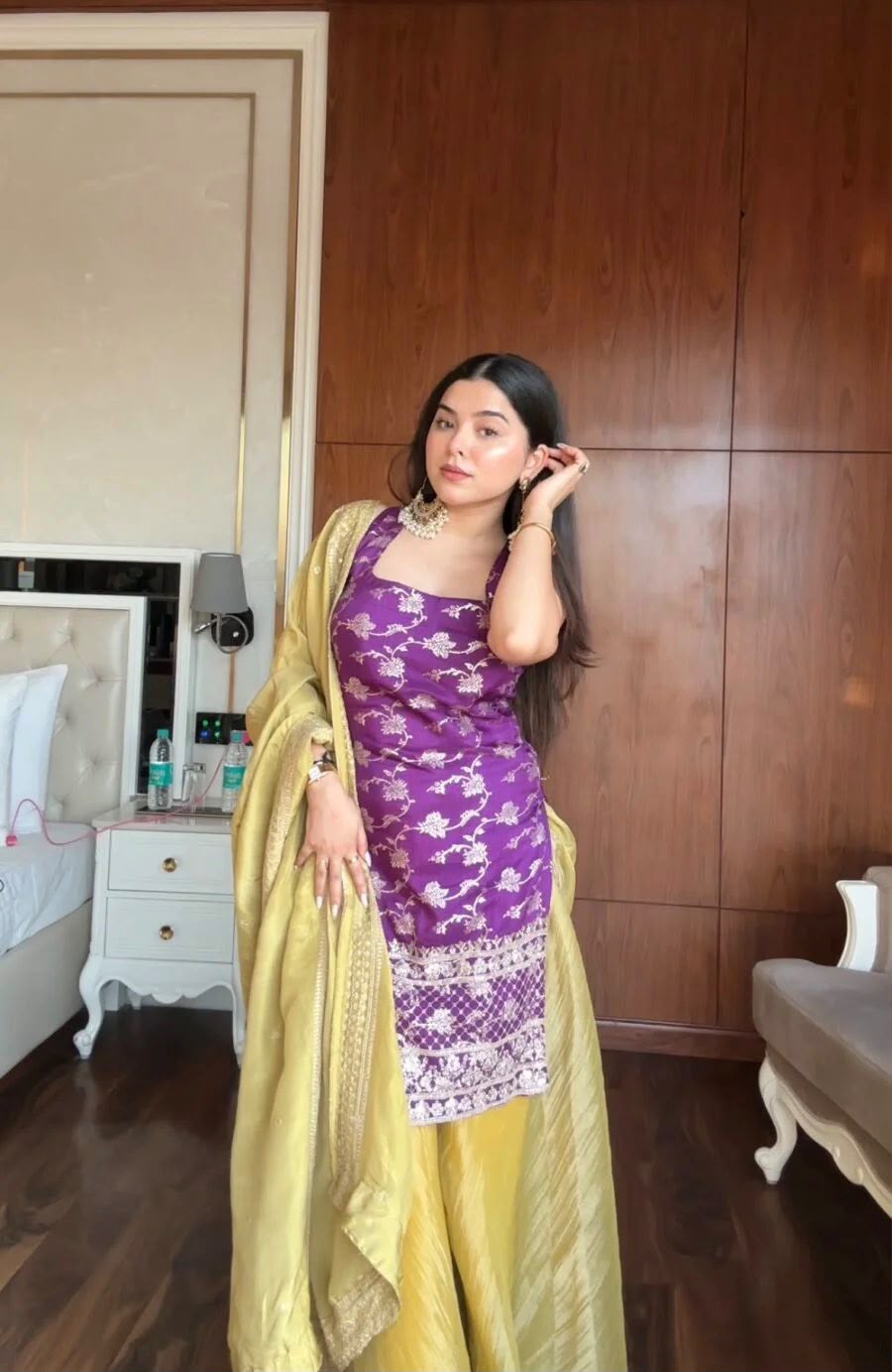 RTC 5988 Purple | Purple Jacquard Salwar Suit with Sequins Work & Lace Work. Available at ₹2449 only. Delivery 4-6 Working Days. Shop now. | Jump Suits, Salwar suit, Casual Suits, Creative suits, Designer Suits, Palazzo Suits, Party Wear Suits, Patiala Suits, Straight Suits