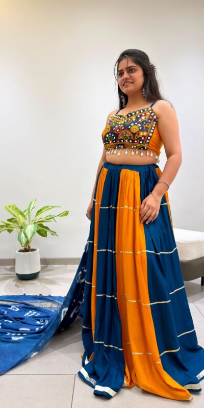 LG 657 Blue Color Rayon Embroidery Work & Cowrie Work Lehenga Choli . Grab it for ₹2449. Delivery 4-6 Working Days. Shop now. | Lehenga, Bollywood Lehenga, Creative Lehenga, Designer Lehenga, Embroidered Lehenga, Party Wear Lehenga