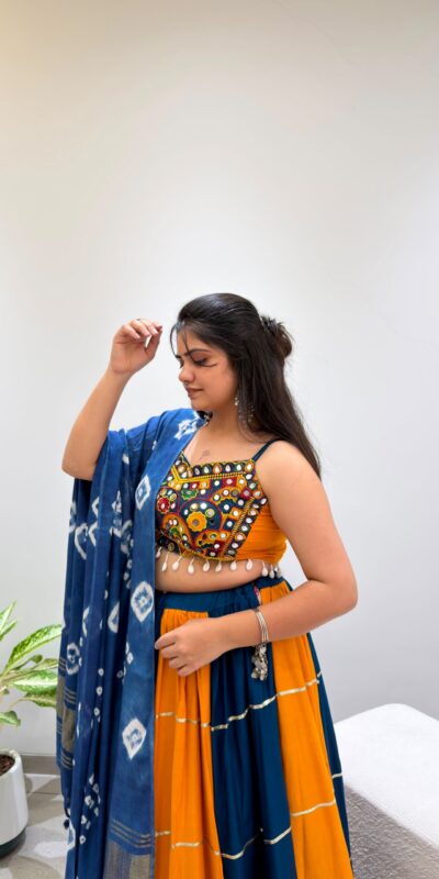 LG 657 Blue Color Rayon Embroidery Work & Cowrie Work Lehenga Choli . Grab it for ₹2449. Delivery 4-6 Working Days. Shop now. | Lehenga, Bollywood Lehenga, Creative Lehenga, Designer Lehenga, Embroidered Lehenga, Party Wear Lehenga