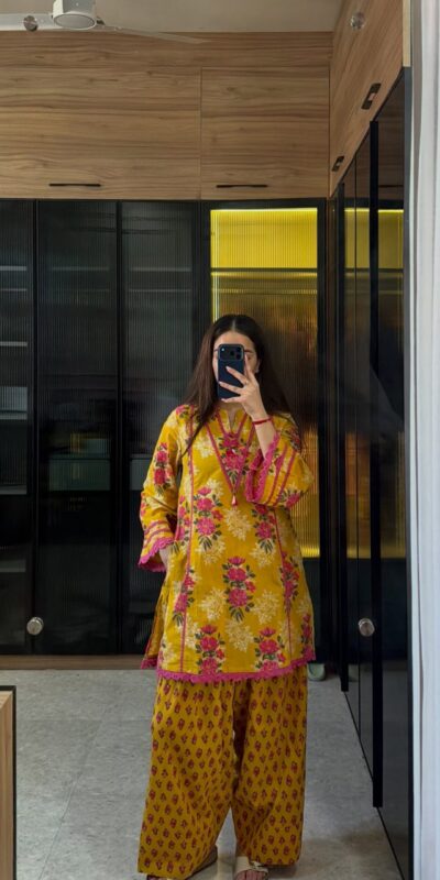 NSR 909 Yellow Color Natural Crep Salwar Suit with Digital Print. Get it for ₹1999. Delivery 4-6 Working Days. Online Shop now. | Jump Suits, Salwar suit, Casual Suits, Creative suits, Designer Suits, Palazzo Suits, Party Wear Suits, Patiala Suits, Straight Suits