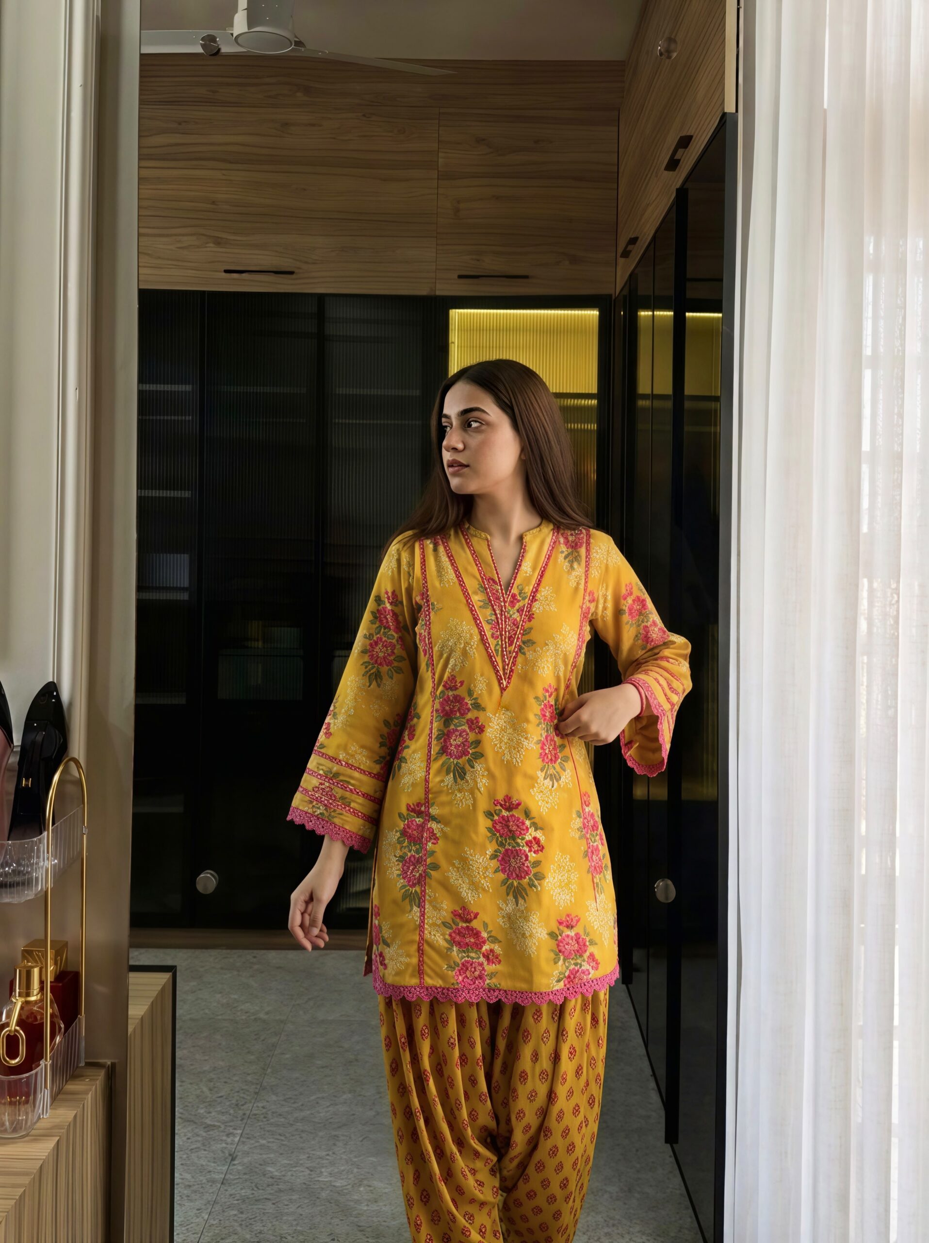 NSR 909 Yellow Color Natural Crep Salwar Suit with Digital Print. Get it for ₹1999. Delivery 4-6 Working Days. Online Shop now. | Jump Suits, Salwar suit, Casual Suits, Creative suits, Designer Suits, Palazzo Suits, Party Wear Suits, Patiala Suits, Straight Suits