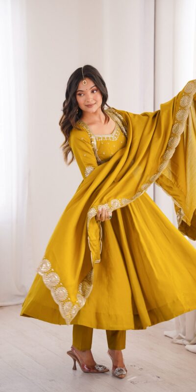 ZF 5026 Mastered Colour Roman Silk Salwar Suit with Embroidery Work. Best Price ₹2399. Delivery 4-6 Working Days. Online Shop now. | Anarkali Suits, Bollywood Anarkali, Creative-Anarkali, Designer Anarkali, Embroidered Anarkali, Party Wear Anarkali