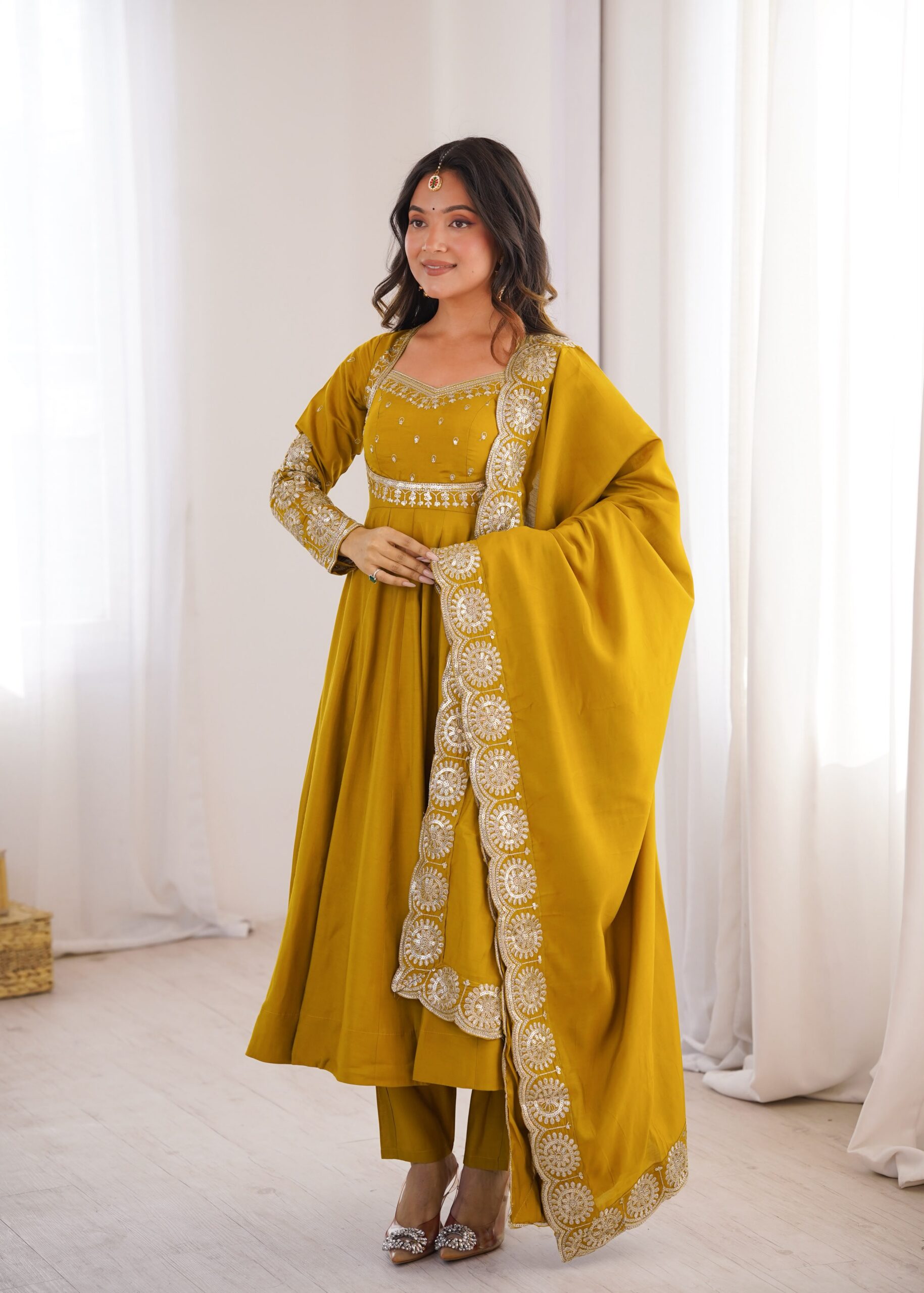 ZF 5026 Mastered Colour Roman Silk Salwar Suit with Embroidery Work. Best Price ₹2399. Delivery 4-6 Working Days. Online Shop now. | Anarkali Suits, Bollywood Anarkali, Creative-Anarkali, Designer Anarkali, Embroidered Anarkali, Party Wear Anarkali