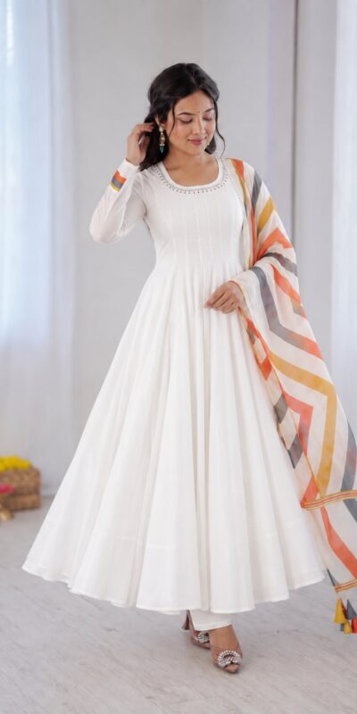 NSR 917 White Color Mal Cotton Embroidery Work Salwar Suit . Wedding, Party, Festive, Events, Get it for ₹2299. Delivery 4-6 Working Days. Shop now. | Jump Suits, Salwar suit, Casual Suits, Creative suits, Designer Suits, Palazzo Suits, Party Wear Suits, Patiala Suits, Straight Suits