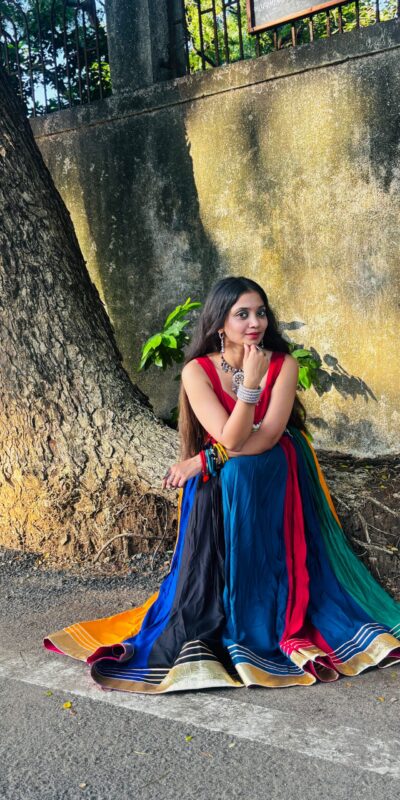 LG 660 Multi Color Rayon Embroidery Work & Cowrie Work Lehenga Choli . Grab it for ₹2349. Delivery 4-6 Working Days. Shop now. | Lehenga, Bollywood Lehenga, Creative Lehenga, Designer Lehenga, Embroidered Lehenga, Party Wear Lehenga