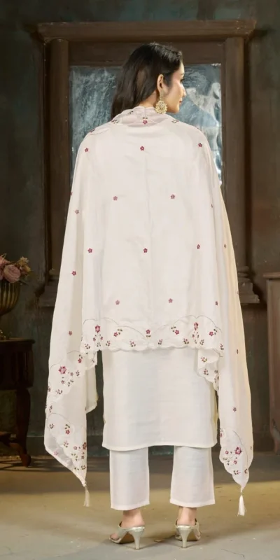 DIVA 177 White Thread Embroidery & Embroidery Work Salwar Suit in Brown Marina Silk. Now at just ₹2399. Delivery 4-6 Working Days. Shop now. | Jump Suits, Salwar suit, Casual Suits, Creative suits, Designer Suits, Palazzo Suits, Party Wear Suits, Patiala Suits, Straight Suits