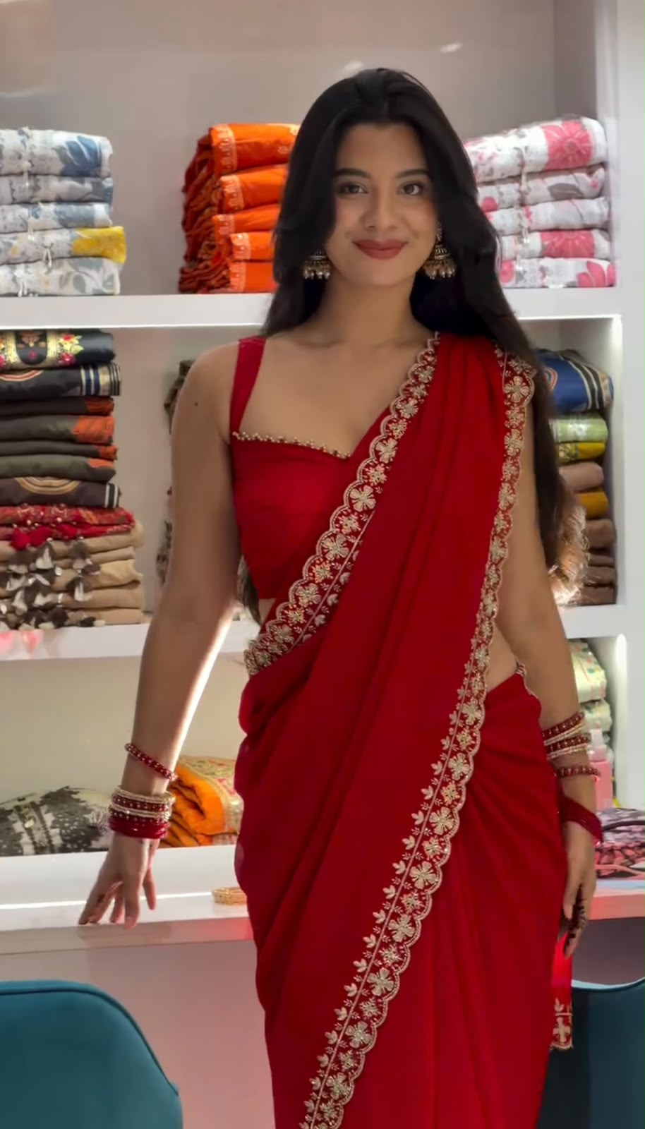 KD 649 Red Color Faux Georgette Embroidery Sequins Work Saree Casual, Wedding, Festive, Events . Expected Delivery 4-6 Working Days @1999/- only | Sarees, Bollywood Sarees, Creative Sarees, Designer Sarees, Embroidered Sarees, Ethnic Saree, Modern Digital sarees, Party Wear Sarees
