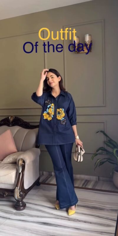 BE 512 Blue in Cotton Denim Embroidery Work & Sequins Work Kurti . Grab it for ₹1999. Delivery 4-6 Working Days. Shop now. | Kurti, Bollywood Kurti, Creative Kurtis, Designer Kurti, Party Wear Kurti, Selfie Kurti