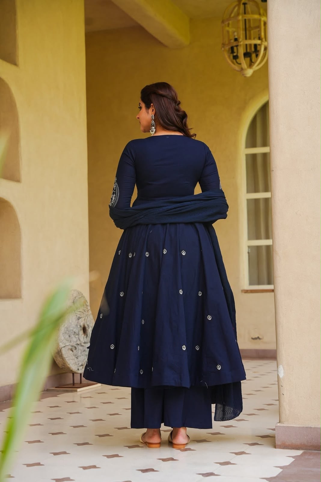 NF 1288 Navy Blue Colour Roman Silk Salwar Suit with Embroidery Work. Best Price ₹2399. Delivery 4-6 Working Days. Online Shop now. | Anarkali Suits, Bollywood Anarkali, Creative-Anarkali, Designer Anarkali, Embroidered Anarkali, Party Wear Anarkali