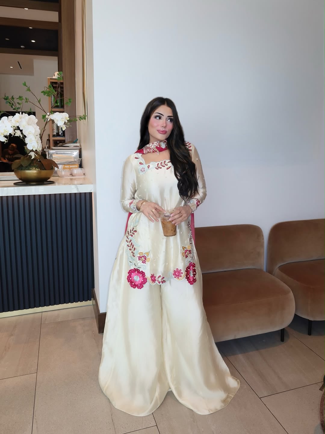 MF 525 Off White Color Roman Silk Salwar Suit with Embroidery Work. Available at ₹2399 only. Delivery 4-6 Working Days. Shop now. | Jump Suits, Salwar suit, Casual Suits, Creative suits, Designer Suits, Palazzo Suits, Party Wear Suits, Patiala Suits, Straight Suits