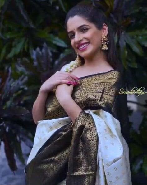 KP 6019 White Soft Lichi Silk Cloth. With Lace Work & Lace Border Saree . Grab it for ₹1649. Delivery 4-6 Working Days. Shop now. | Sarees, Bollywood Sarees, Creative Sarees, Designer Sarees, Embroidered Sarees, Ethnic Saree, Modern Digital sarees, Party Wear Sarees
