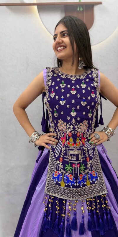 PC 579A Lavender in Color Vichitra Silk Embroidery Work Lehenga Choli . Now at just ₹3149. Delivery 4-6 Working Days. Shop now. | Lehenga, Bollywood Lehenga, Creative Lehenga, Designer Lehenga, Embroidered Lehenga, Party Wear Lehenga