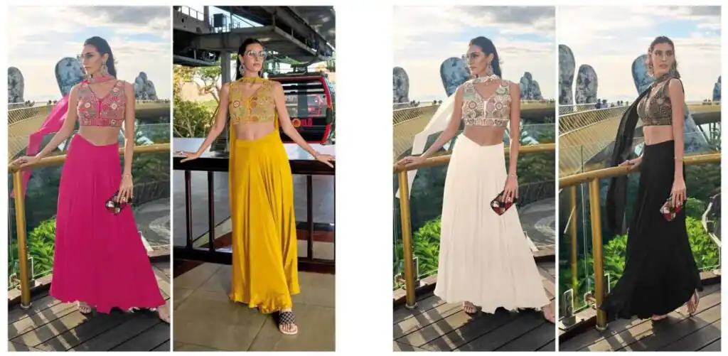 Bridesmaid Style: Trending Lehenga Colors and Designs