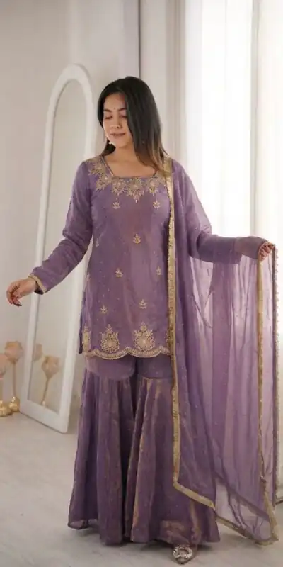 ZSR 3166 Purple Color Fendy Silk With Embroidery Work Salwar Suit. Get it for ₹2149. Delivery 4-6 Working Days. Online Shop now. | Jump Suits, Salwar suit, Casual Suits, Creative suits, Designer Suits, Palazzo Suits, Party Wear Suits, Patiala Suits, Straight Suits