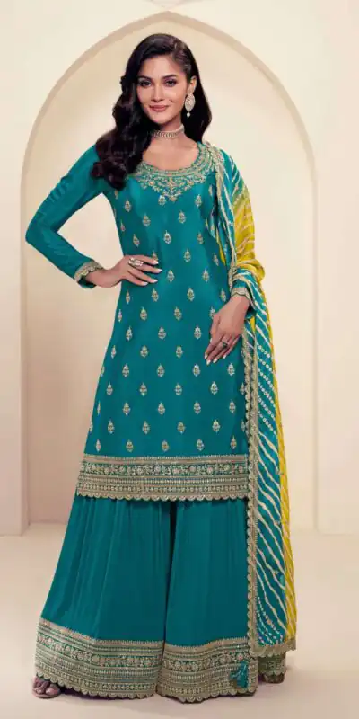 Aglow Purple Viscous Chinon Embroider Work Salwar Suit | Jump Suits, Salwar suit, Casual Suits, Creative suits, Designer Suits, Palazzo Suits, Party Wear Suits, Patiala Suits, Straight Suits