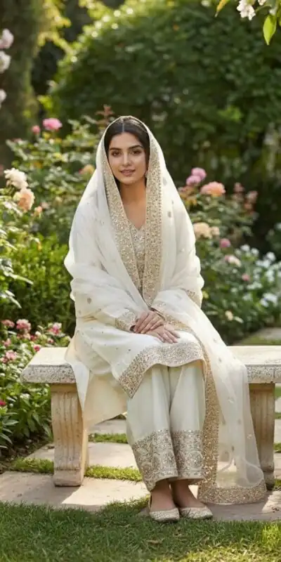 Alluring Off White Fendy Silk Sequence Work Salwar Suit | Jump Suits, Salwar suit, Casual Suits, Creative suits, Designer Suits, Palazzo Suits, Party Wear Suits, Patiala Suits, Straight Suits